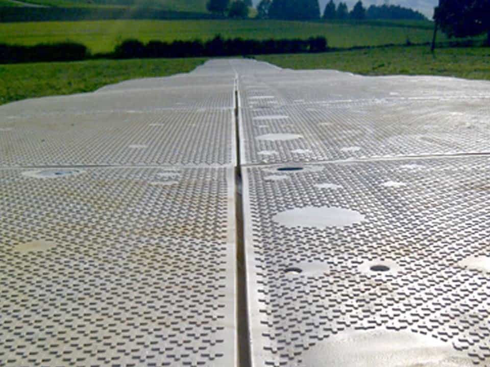 YAK MAT MegaDeck HD on jobsite